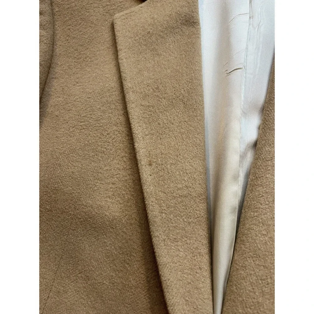 Chaps Ralph Lauren Blazer Mens Tan Camel Hair Sports Coat Suit Jacket